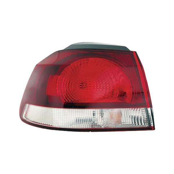 Replace® - Driver Side Outer Replacement Tail Light Lens and Housing (Remanufactured OE)