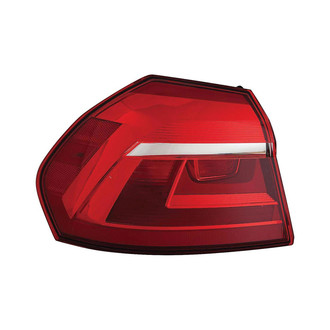 Replace® - Driver Side Outer Replacement Tail Light (CAPA Certified)