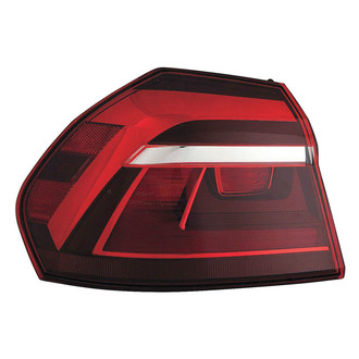 Replace® - Driver Side Outer Replacement Tail Light (CAPA Certified)