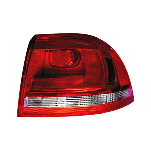 Replace® - Passenger Side Outer Replacement Tail Light (Remanufactured OE), Volkswagen Touareg