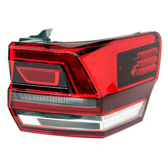 Replace® - Black Factory Tail Lights