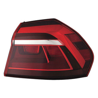 Replace® - Passenger Side Outer Replacement Tail Light (CAPA Certified)