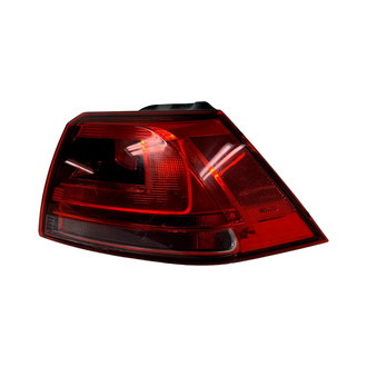 Replace® - Black Factory Tail Lights