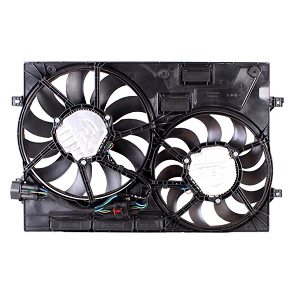 Replace® - Dual Radiator and Condenser Fan Assembly