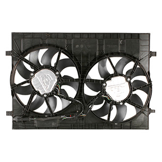 Replace® - Dual Radiator and Condenser Fan Assembly