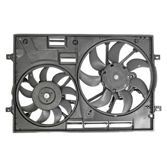 Replace® - Dual Radiator and Condenser Fan Assembly
