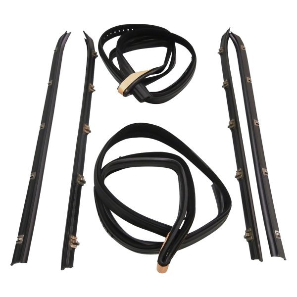 Replace® - Rear Driver Side Outer Door Window Channel Kit