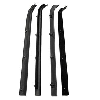 Replace® - Rear Inner and Outer Driver or Passenger Side Door Window Belt Weatherstrip Kit
