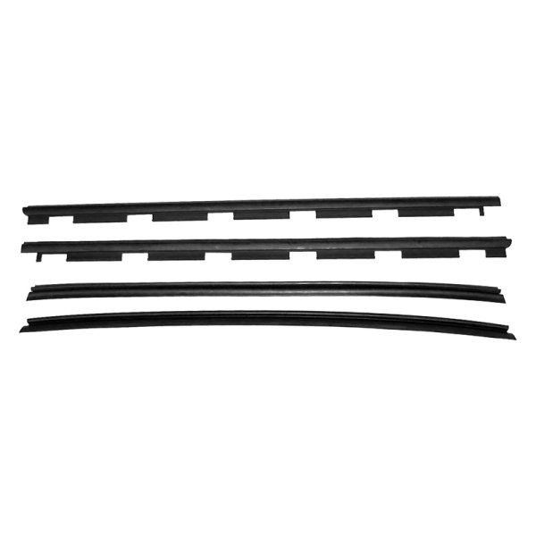 Replace® - Driver and Passenger Side Inner and Outer Door Window Belt Weatherstrip Kit