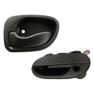 Replacement - 2-Piece (Front Driver Side Exterior Door Handle, Front Driver Side Interior Door Handle) (Standard Line)
