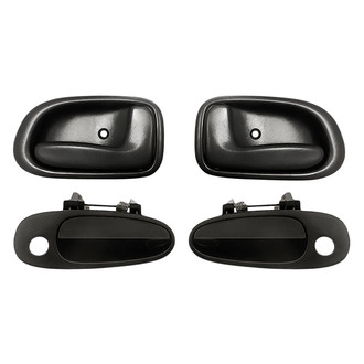 Replacement - 4-Piece (Front Driver and Passenger Side Exterior Door Handle, Front Driver and Passenger Side Interior Door Handle) (Standard Line)