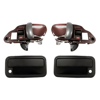 Replacement - 4-Piece (Front Driver and Passenger Side Exterior Door Handle, Front Driver and Passenger Side Interior Door Handle) (Standard Line)