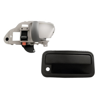 Replacement - 2-Piece (Front Passenger Side Exterior Door Handle, Front Passenger Side Interior Door Handle) (Standard Line)
