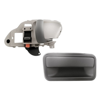 Replacement - 2-Piece (Rear Passenger Side Exterior Door Handle, Front Passenger Side Interior Door Handle) (Standard Line)