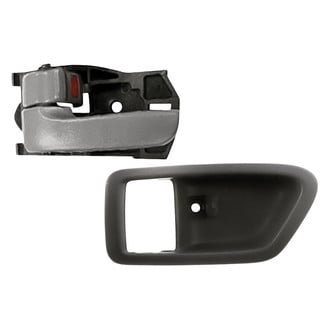 Replacement - 2-Piece (Front Driver Side Interior Door Handle Lever, Front Driver Side Interior Door Handle Bezel) (Standard Line)