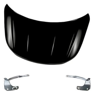 Replacement - 3-Piece (Hood Panel, Driver and Passenger Side Hood Hinge) (Standard Line)