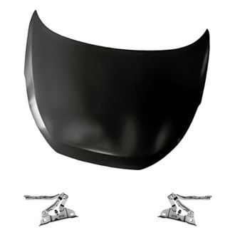 Replacement - 3-Piece (Hood Panel, Driver and Passenger Side Hood Hinge) (Standard Line)