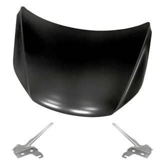 Replacement - 3-Piece (Hood Panel, Driver and Passenger Side Hood Hinge)