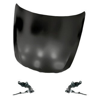 Replacement - 3-Piece (Hood Panel, Driver and Passenger Side Hood Hinge) (Standard Line)