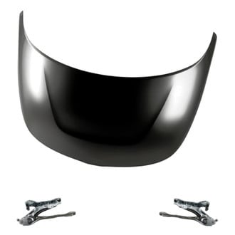 Replacement - 3-Piece (Hood Panel, Driver and Passenger Side Hood Hinge) (Standard Line)