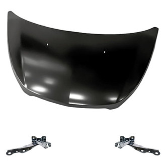 Replacement - 3-Piece (Hood Panel, Driver and Passenger Side Hood Hinge) (Standard Line)