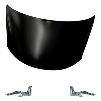 Replacement - 3-Piece (Hood Panel, Driver and Passenger Side Hood Hinge) (Standard Line)