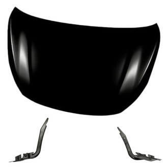 Replacement BNDL-200291 - 3-Piece (Hood Panel, Driver and Passenger Side Hood Hinge) (Standard Line)