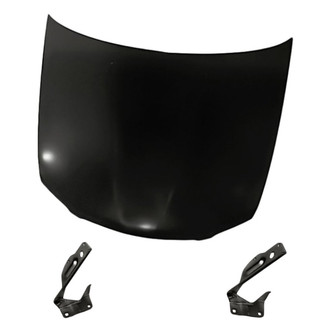 Replacement - 3-Piece (Hood Panel, Driver and Passenger Side Hood Hinge) (Standard Line)