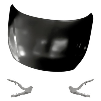 Replacement - 3-Piece (Hood Panel, Driver and Passenger Side Hood Hinge) (Standard Line)