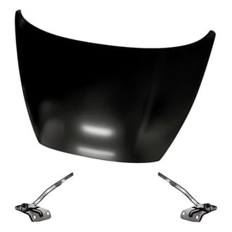 Replacement - 3-Piece (Hood Panel, Driver and Passenger Side Hood Hinge) (Standard Line)