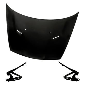 Replacement - 3-Piece (Hood Panel, Driver and Passenger Side Hood Hinge) (Standard Line)