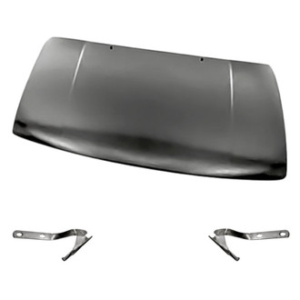 Replacement - 3-Piece (Hood Panel, Driver and Passenger Side Hood Hinge) (Standard Line)