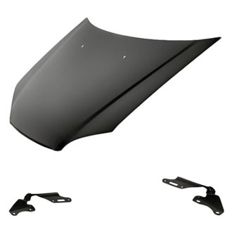 Replacement - 3-Piece (Hood Panel, Driver and Passenger Side Hood Hinge) (Standard Line)