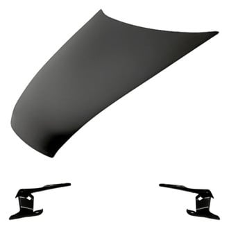 Replacement - 3-Piece (Hood Panel, Driver and Passenger Side Hood Hinge) (Standard Line)