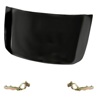 Replacement - 3-Piece (Hood Panel, Driver and Passenger Side Hood Hinge) (Standard Line)
