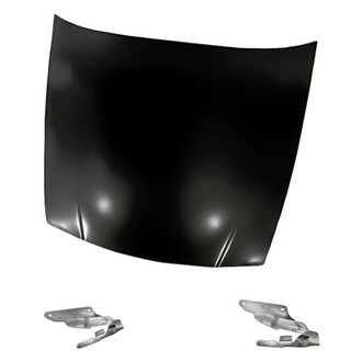 Replacement - 3-Piece (Hood Panel, Driver and Passenger Side Hood Hinge) (Standard Line)