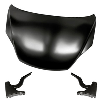 Replacement - 3-Piece (Hood Panel, Driver and Passenger Side Hood Hinge) (Standard Line)