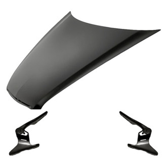 Replacement - 3-Piece (Hood Panel, Driver and Passenger Side Hood Hinge) (Standard Line)