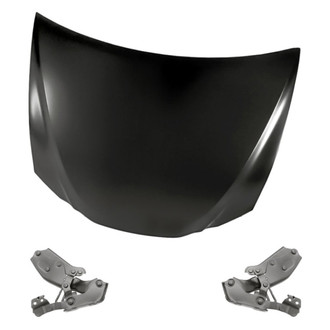 Replacement - 3-Piece (Hood Panel, Driver and Passenger Side Hood Hinge) (Standard Line)