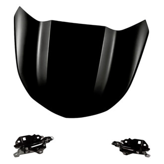 Replacement - 3-Piece (Hood Panel, Driver and Passenger Side Hood Hinge) (Standard Line)
