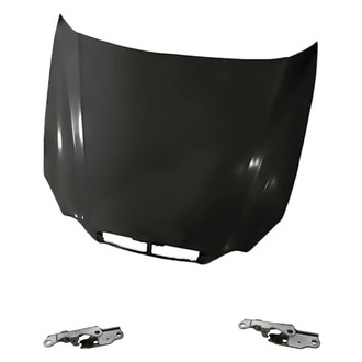 Replacement - 3-Piece (Hood Panel, Driver and Passenger Side Hood Hinge) (Standard Line)