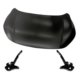 Replacement - 3-Piece (Hood Panel, Driver and Passenger Side Hood Hinge) (Standard Line)