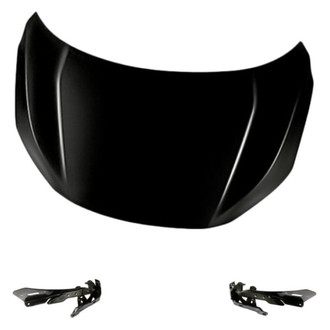 Replacement - 3-Piece (Hood Panel, Driver and Passenger Side Hood Hinge) (Standard Line)