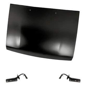 Replacement - 3-Piece (Hood Panel, Driver and Passenger Side Hood Hinge) (Standard Line)