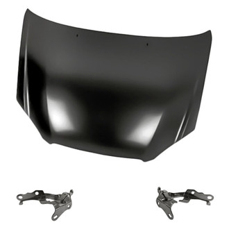 Replacement - 3-Piece (Hood Panel, Driver and Passenger Side Hood Hinge) (Standard Line)