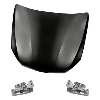 Replacement BNDL-200465 - 3-Piece (Hood Panel, Driver and Passenger Side Hood Hinge) (Standard Line)
