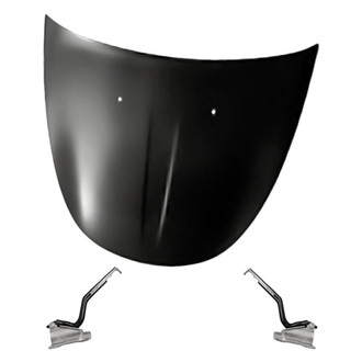 Replacement - 3-Piece (Hood Panel, Driver and Passenger Side Hood Hinge) (Standard Line)