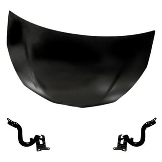 Replacement - 3-Piece (Hood Panel, Driver and Passenger Side Hood Hinge)