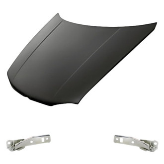 Replacement - 3-Piece (Hood Panel, Driver and Passenger Side Hood Hinge) (Standard Line)