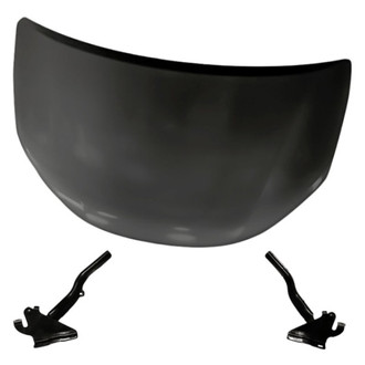 Replacement - 3-Piece (Hood Panel, Driver and Passenger Side Hood Hinge) (Standard Line)